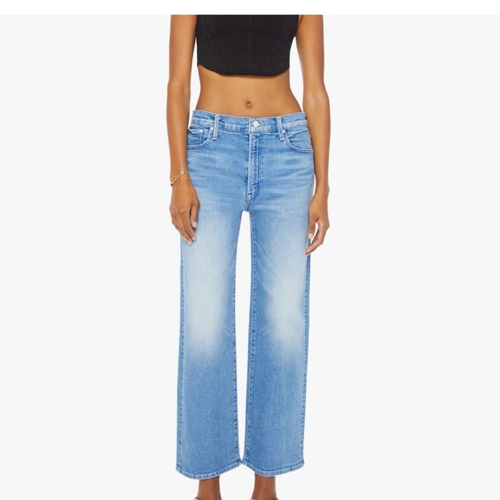 Mother Denim The Dodger Flood Jean size 29 in Mediterranean Muse EUC!!